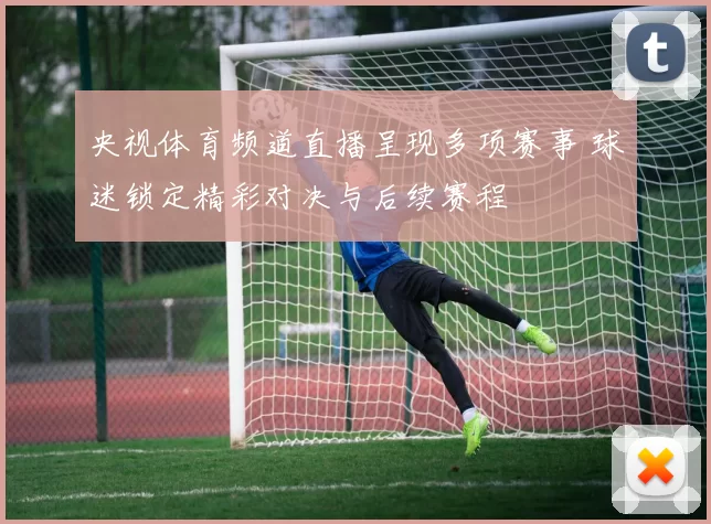 央视体育频道直播呈现多项赛事 球迷锁定精彩对决与后续赛程